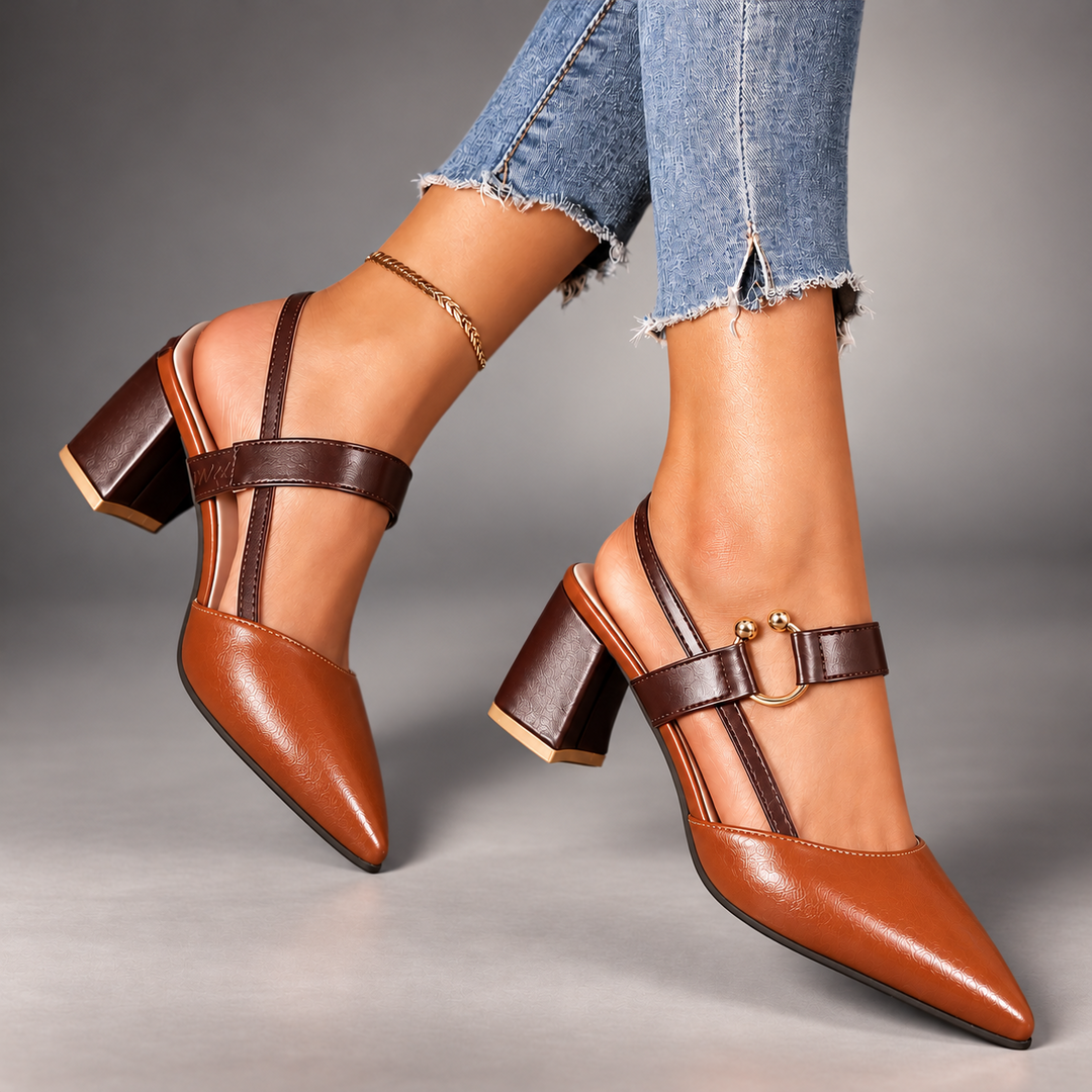 Avalina | Grace Slingback Heels