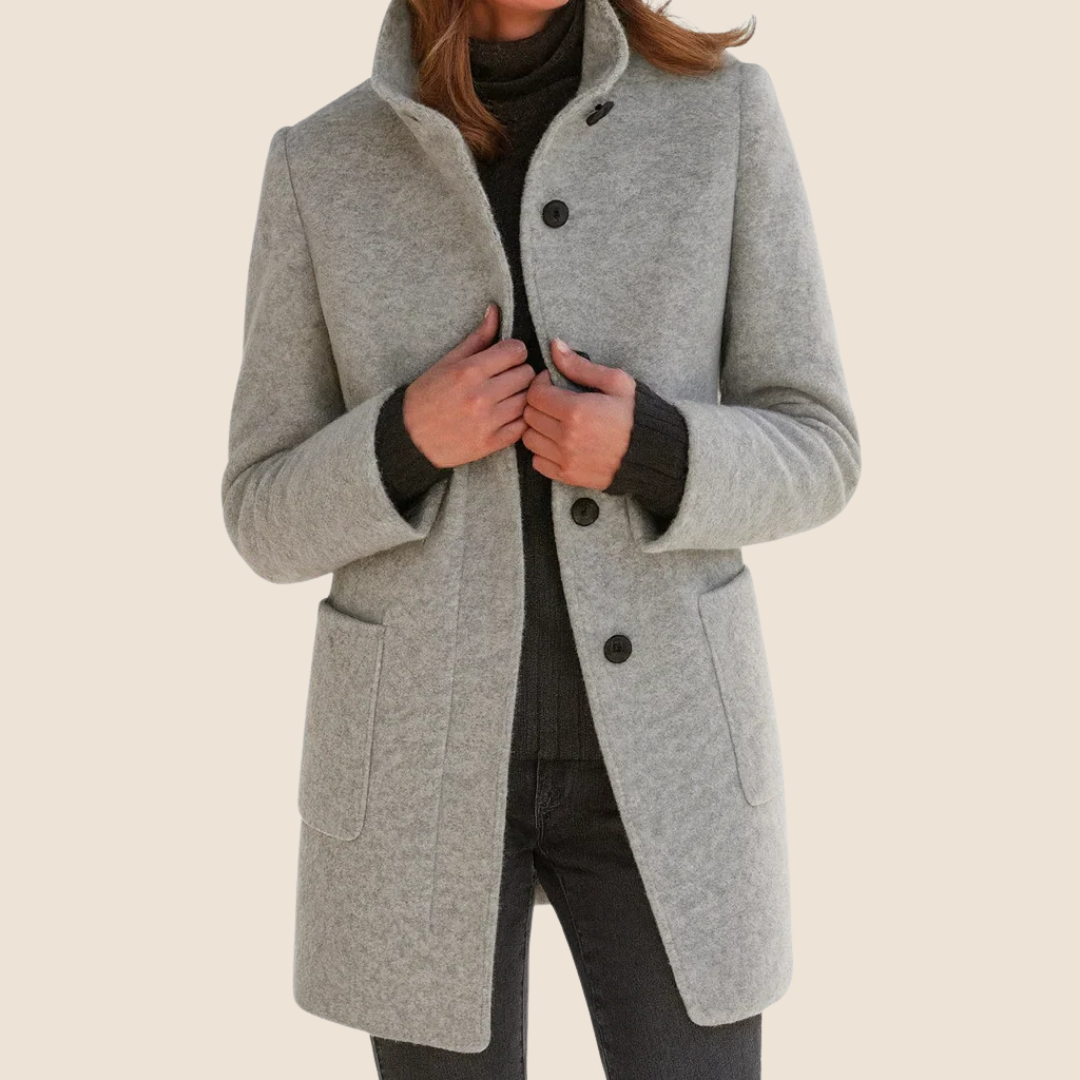 Eleonora Wool-Blend Midi Coat