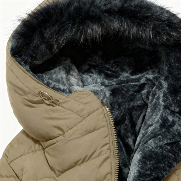 Alessina™ | Waterproof Padded Hooded Coat