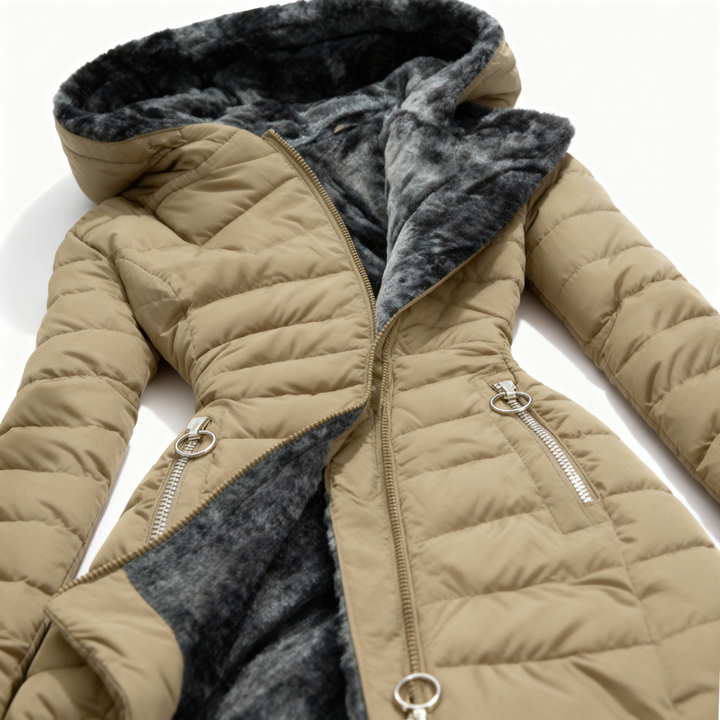 Alessina™ | Waterproof Padded Hooded Coat