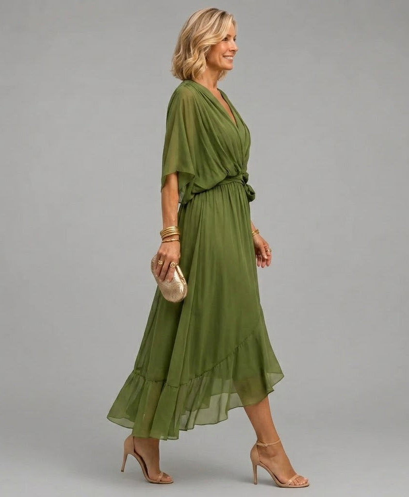 Sophia | V-Neck Wrap Dress