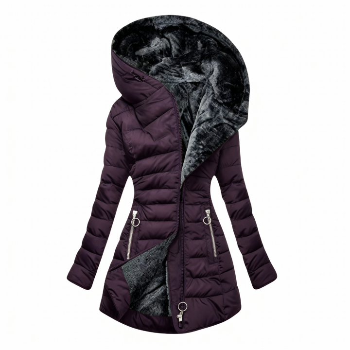 Alessina™ | Waterproof Padded Hooded Coat