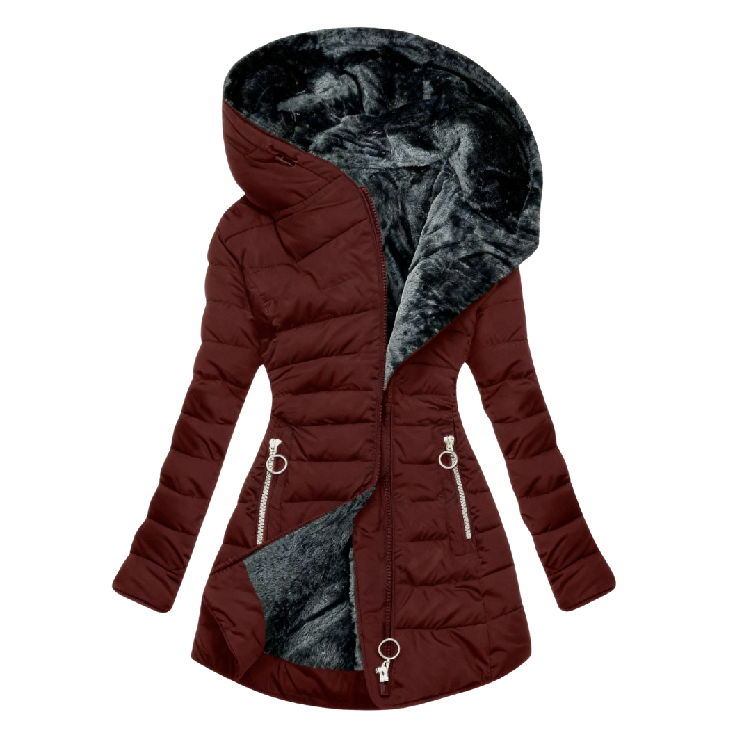 Alessina™ | Waterproof Padded Hooded Coat