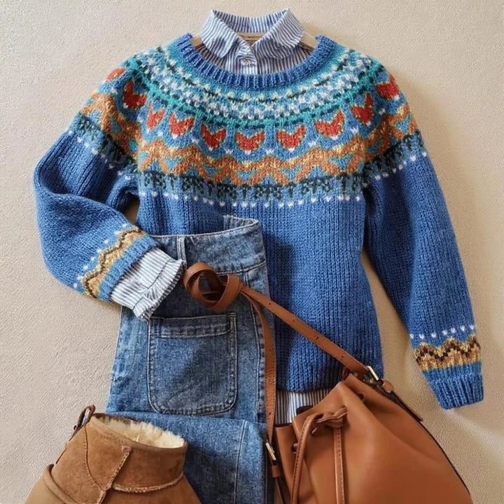 Cosima | Classic Vintage Knit Sweater