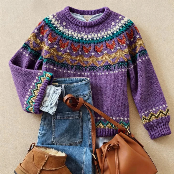 Daphne | Classic Vintage Knit Sweater