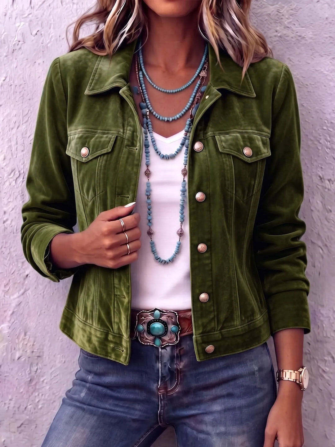Linnea | Boho Vintage-Inspired Velvet Jacket