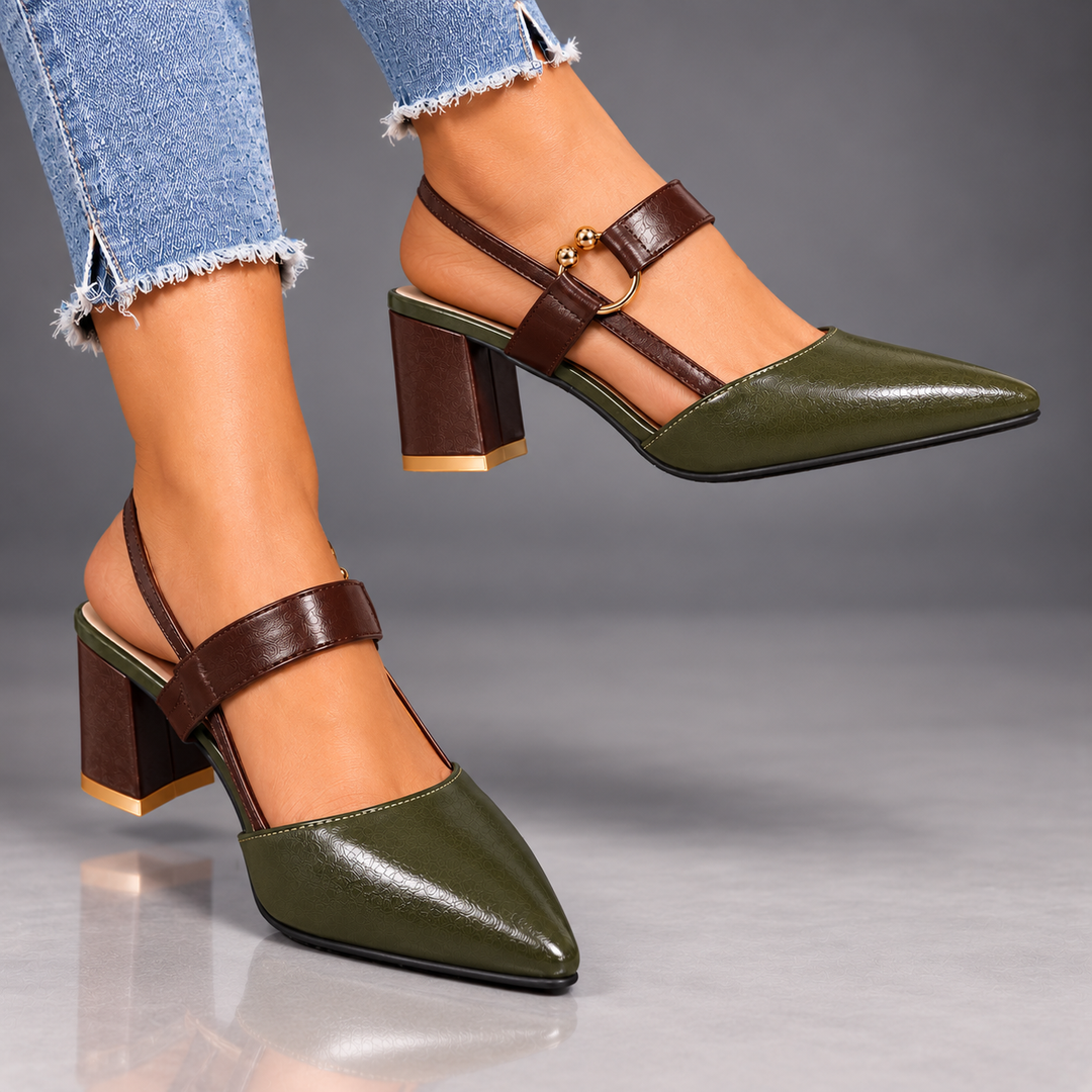 Avalina | Grace Slingback Heels