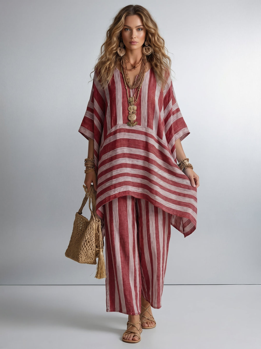 Ana | Elegant Linen Two-Piece Set