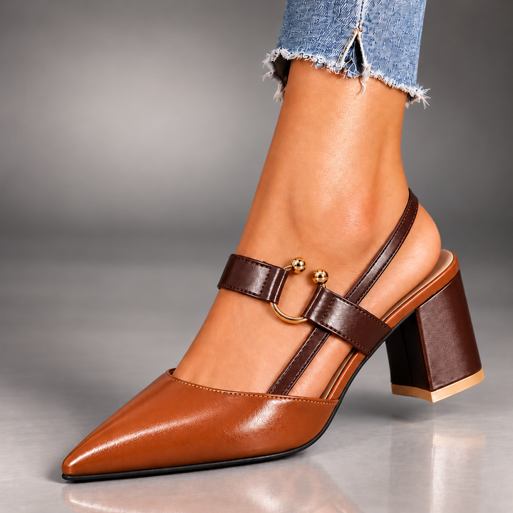 Avalina | Grace Slingback Heels