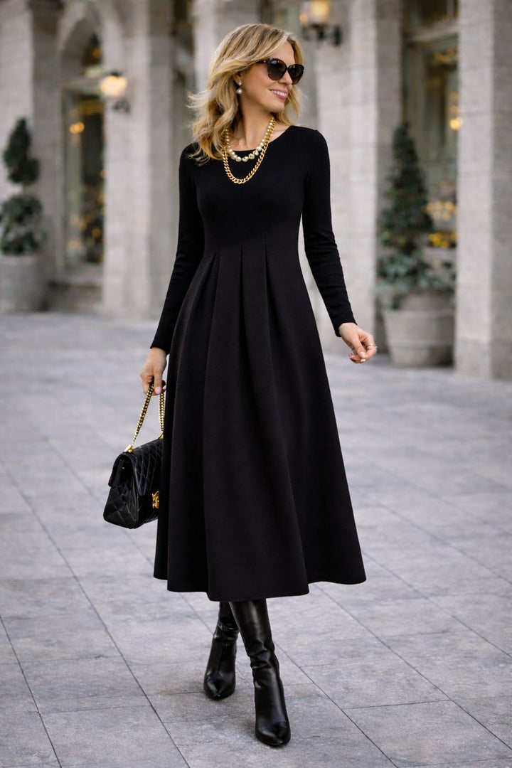 Viola | Elegant Fluid Dress