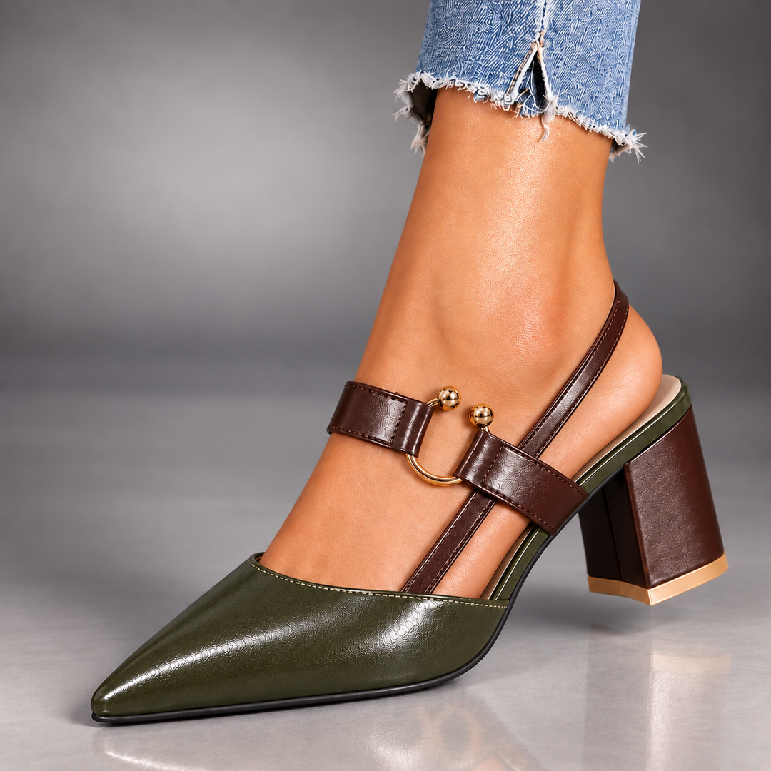 Avalina | Grace Slingback Heels