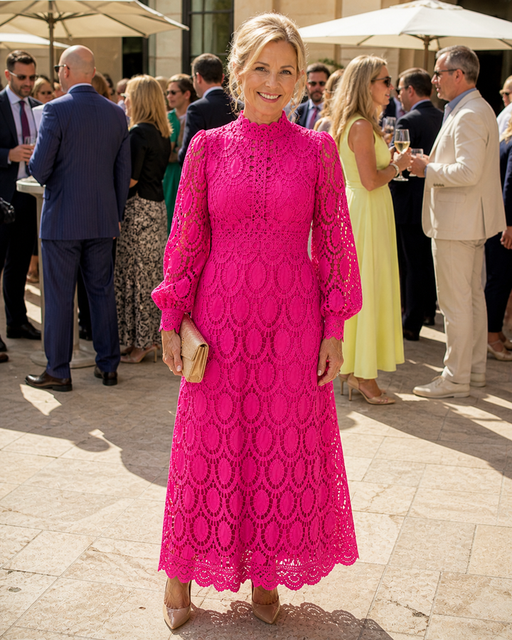 Violet &amp; Grace™ | Lace Midi Dress