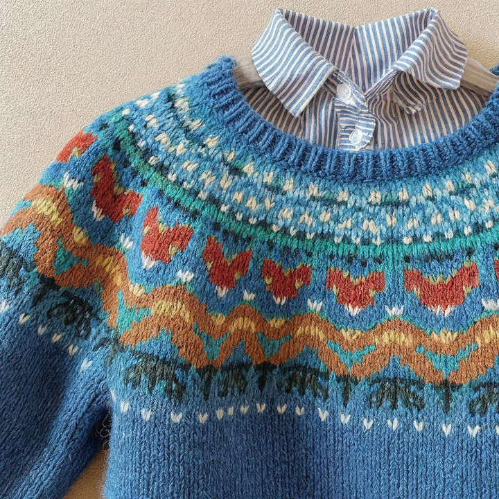 Cosima | Classic Vintage Knit Sweater