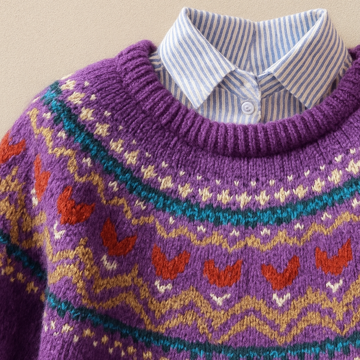Daphne | Classic Vintage Knit Sweater
