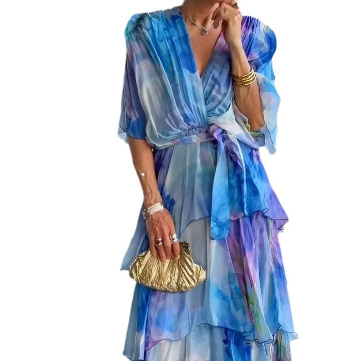 Soleil | Floral Layer Dress