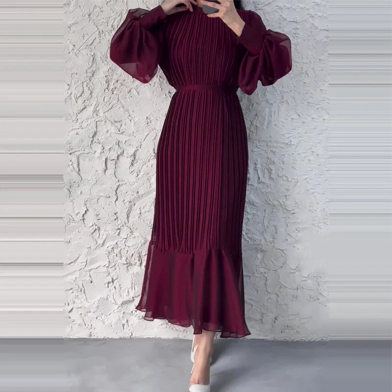 Alisa | Elegant Pleated Dress