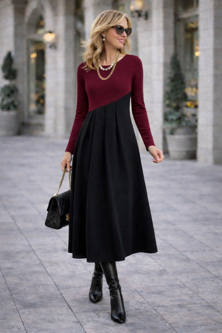 Viola | Elegant Fluid Dress