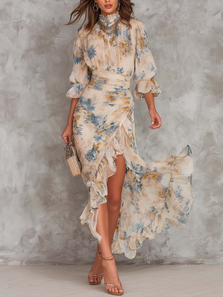 Cassie | Vintage Floral Maxi Dress