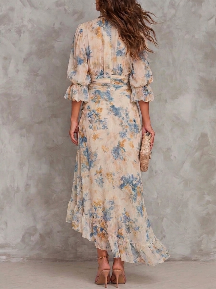 Cassie | Vintage Floral Maxi Dress