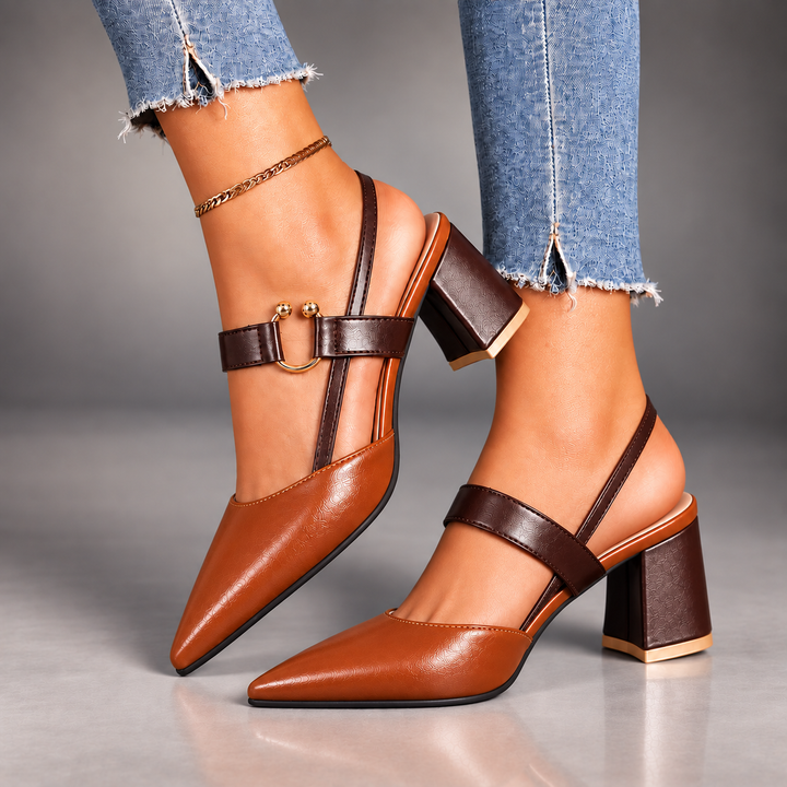 Avalina | Grace Slingback Heels