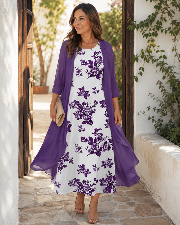 Vivienne | Sleeveless Duster Dress