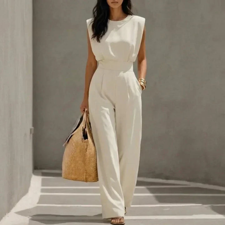 Adriana | Elegant Waisted Jumpsuit