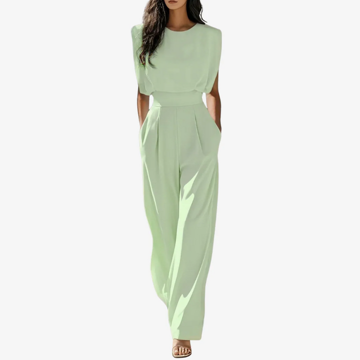 Adriana | Elegant Waisted Jumpsuit