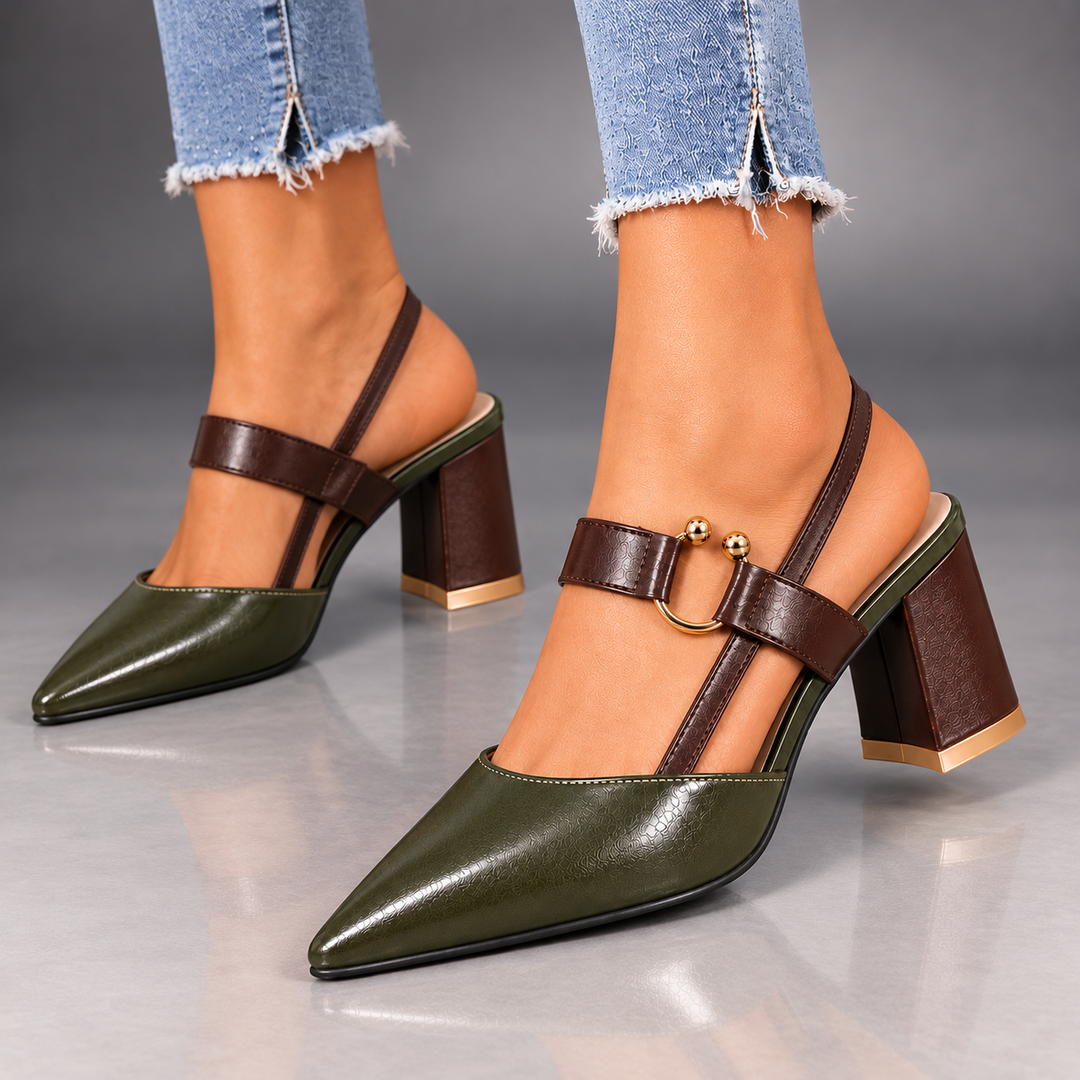 Avalina | Grace Slingback Heels