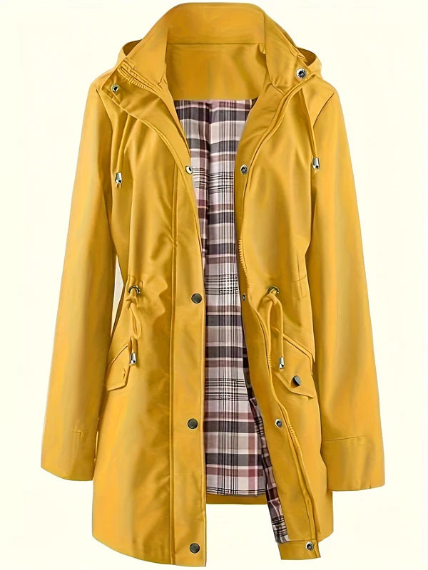 Lauren | Waterproof 3-in-1 Detachable-Hood Rain Coat for Women