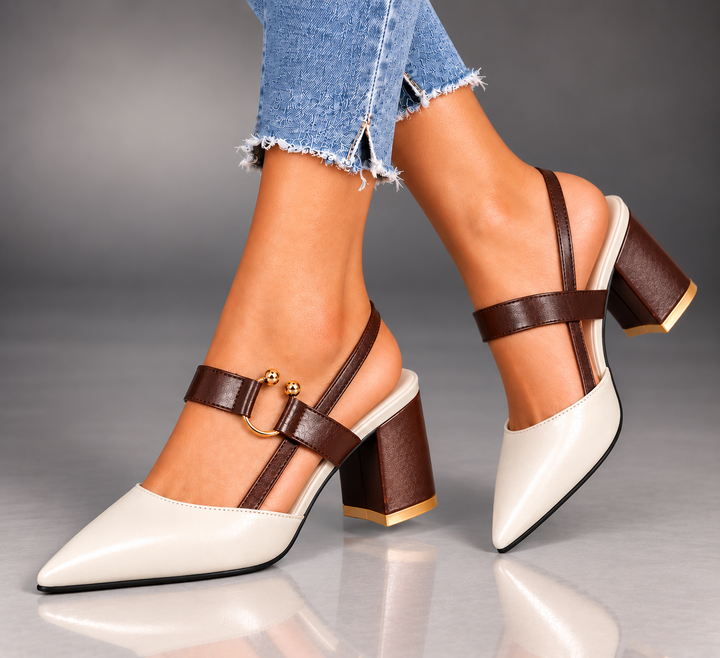Avalina | Grace Slingback Heels