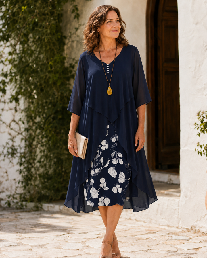Odette | Tiered Layered Maxi Dress