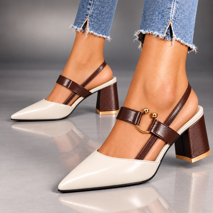 Avalina | Grace Slingback Heels