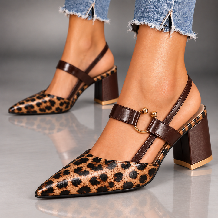 Avalina | Grace Slingback Heels