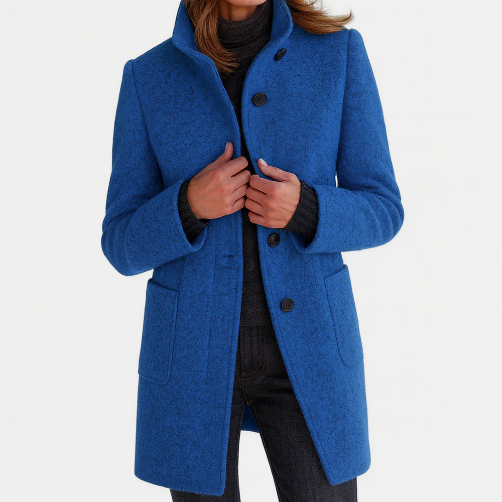 Eleonora Wool-Blend Midi Coat