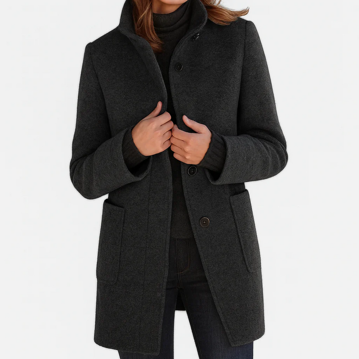Eleonora Wool-Blend Midi Coat