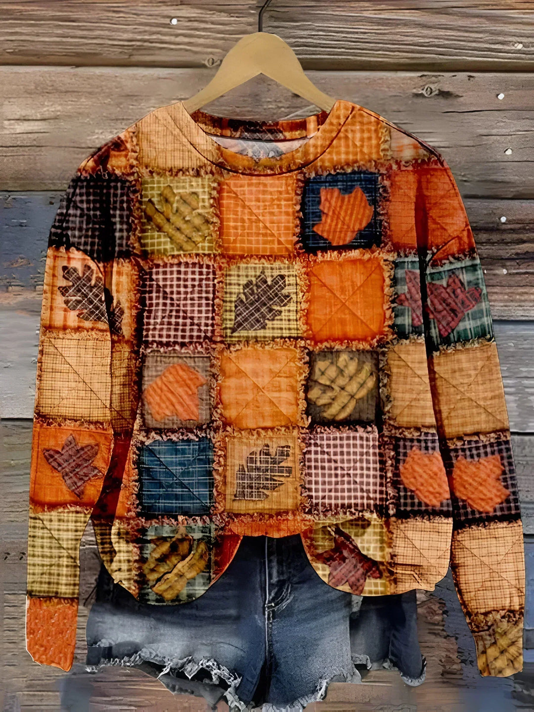 Autumn™ | Patchwork Leaf Top