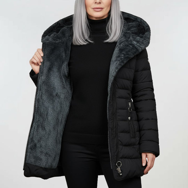 Alessina™ | Waterproof Padded Hooded Coat