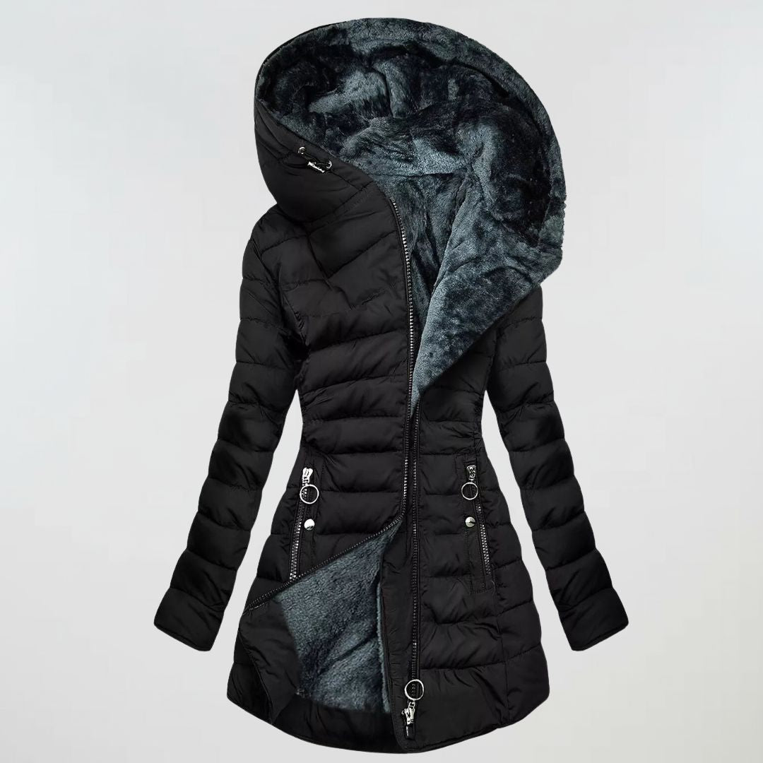 Alessina™ | Waterproof Padded Hooded Coat