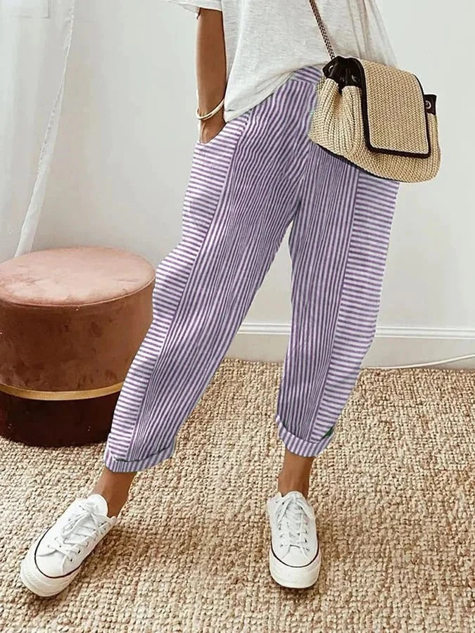 Holly™ | Striped Pants