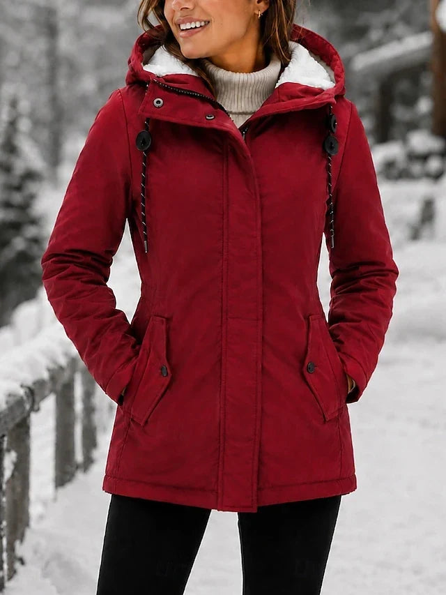 Marissa Casual Puffer Hooded Jacket