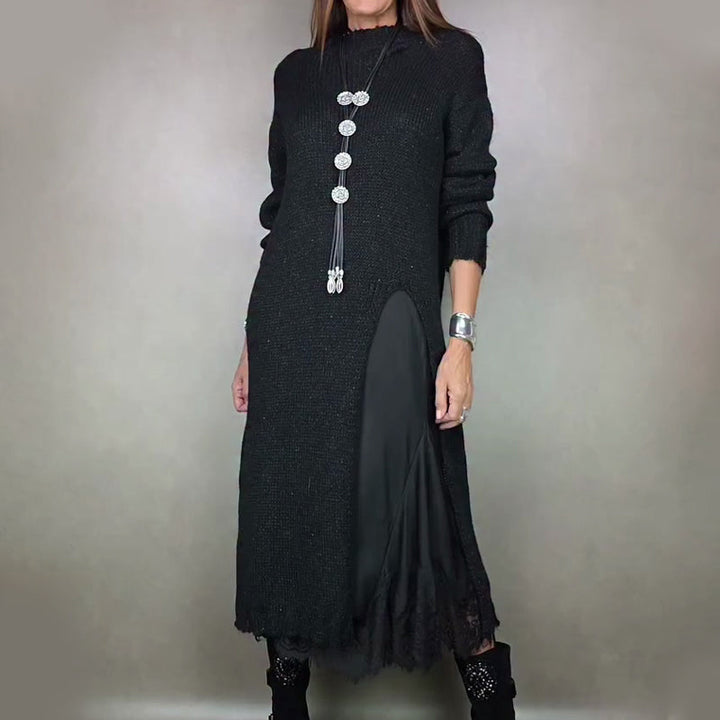Loravinne | Two-Piece Sweater and Slip Dress Set