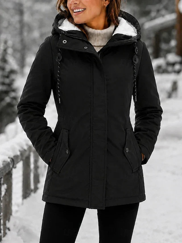 Marissa Casual Puffer Hooded Jacket