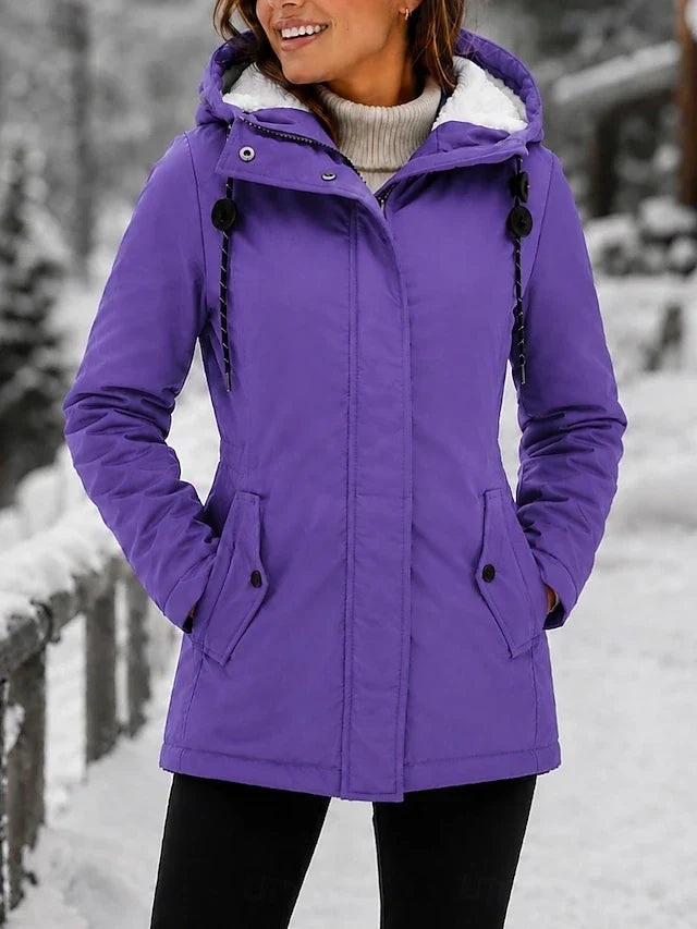 Marissa Casual Puffer Hooded Jacket
