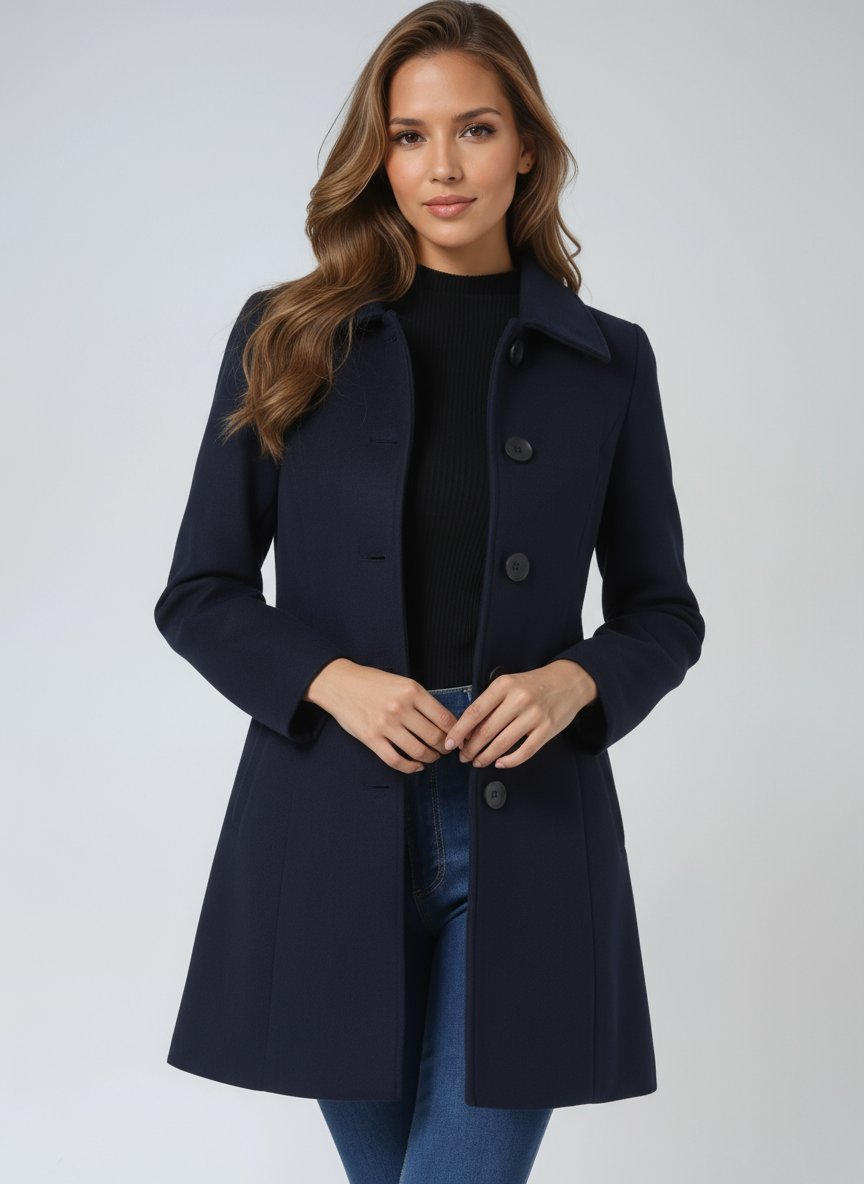 Imogen Single-Breasted Winter Coat